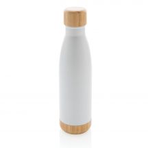 Butelka termiczna 510 ml, bambusowy element