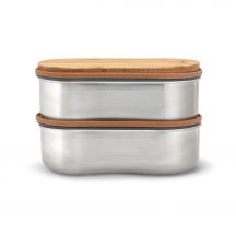 Lunchbox, pudełko śniadaniowe Black+Blum Double Bento