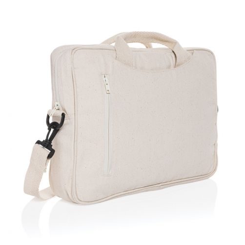 Torba na laptopa 15,4" AWARE™ Laluka, bawełna z recyklingu