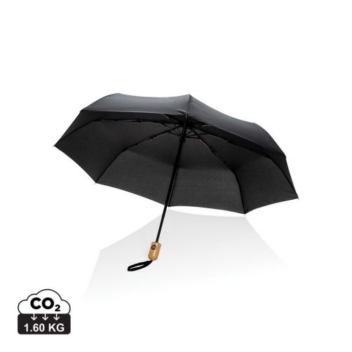 Bambusowy parasol automatyczny 21" Impact AWARE™ rPET