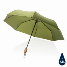 Bambusowy parasol automatyczny 21" Impact AWARE™ rPET