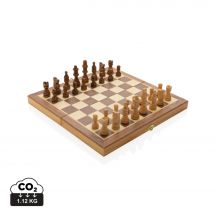 Drewniany zestaw do gry w szachy