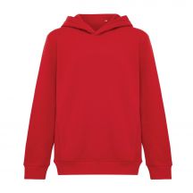 Dziecięca bluza z kapturem i kieszeniami Iqoniq Yengo z bawełny z recyklingu