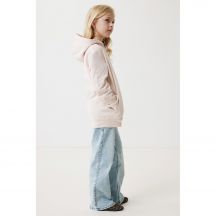 Dziecięca bluza z kapturem i kieszeniami Iqoniq Yengo z bawełny z recyklingu