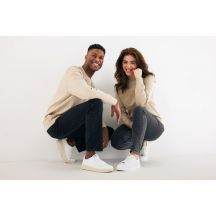 Lekki sweter Iqoniq Etosha, bawełna z recyklingu