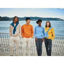 Lekki sweter Iqoniq Etosha, bawełna z recyklingu