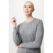 Lekki sweter Iqoniq Etosha, bawełna z recyklingu
