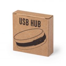 Hub USB 2.0 ze słomy pszenicznej