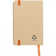 Notatnik A6 z papieru kraftowego z recyklingu