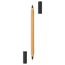 Bambusowy długopis 2 w 1, "wieczny" ołówek | Mikayla