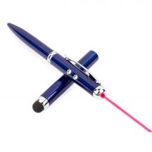 Wskaźnik laserowy, lampka LED, długopis, touch pen