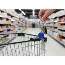 Brelok do kluczy, żeton do wózka na zakupy | Lill