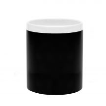 Kubek ceramiczny do rysowania 300 ml, kreda