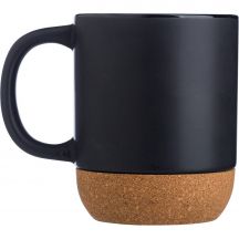 Kubek ceramiczny 300 ml z korkowym elementem