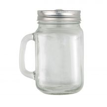 Słoik do picia 480 ml ze słomką