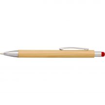 Bambusowy długopis, touch pen