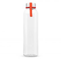 Szklana butelka 500 ml z kolorową wstążką | Viivi