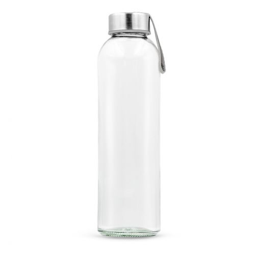Szklana butelka 500 ml z kolorową wstążką | Viivi