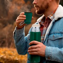 Termos 500 ml ze stali nierdzewnej z recyklingu