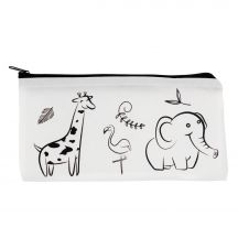 Piórnik do kolorowania, kredki | Pika