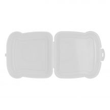 Pudełko śniadaniowe "kanapka" 450 ml | Saffo