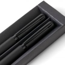 Zestaw piśmienniczy, długopis i pióro kulkowe