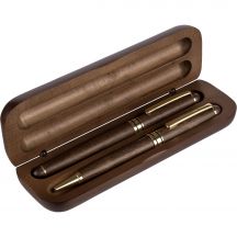 Zestaw piśmienniczy, długopis i pióro kulkowe