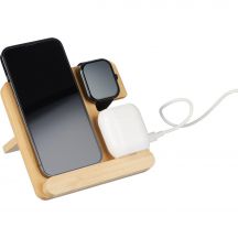 Ładowarka bezprzewodowa, stojak na telefon 3 w 1