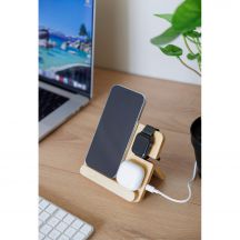 Ładowarka bezprzewodowa, stojak na telefon 3 w 1