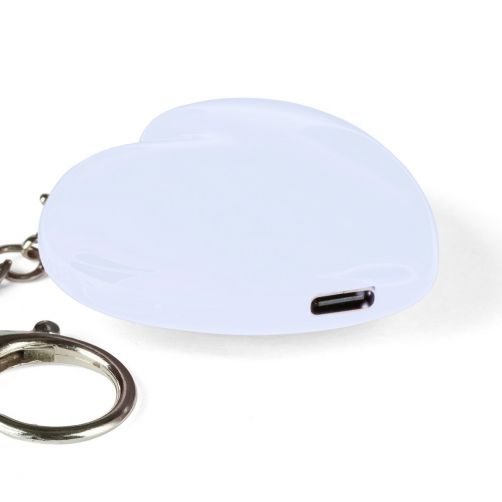 Brelok do kluczy "serce", lampka LED