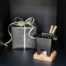Zestaw do serwowania fondue BOSKA Tapas Fondue Nero
