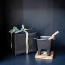 Zestaw do serwowania fondue BOSKA Tapas Fondue Nero