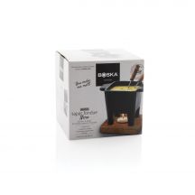 Zestaw do serwowania fondue BOSKA Tapas Fondue Nero