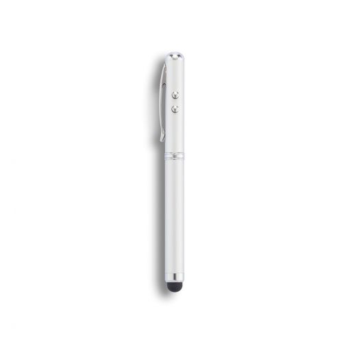 Długopis 4 w 1, touch pen, wskaźnik laserowy, latarka